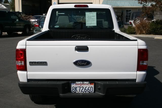 Ford ranger tailgate spoiler
